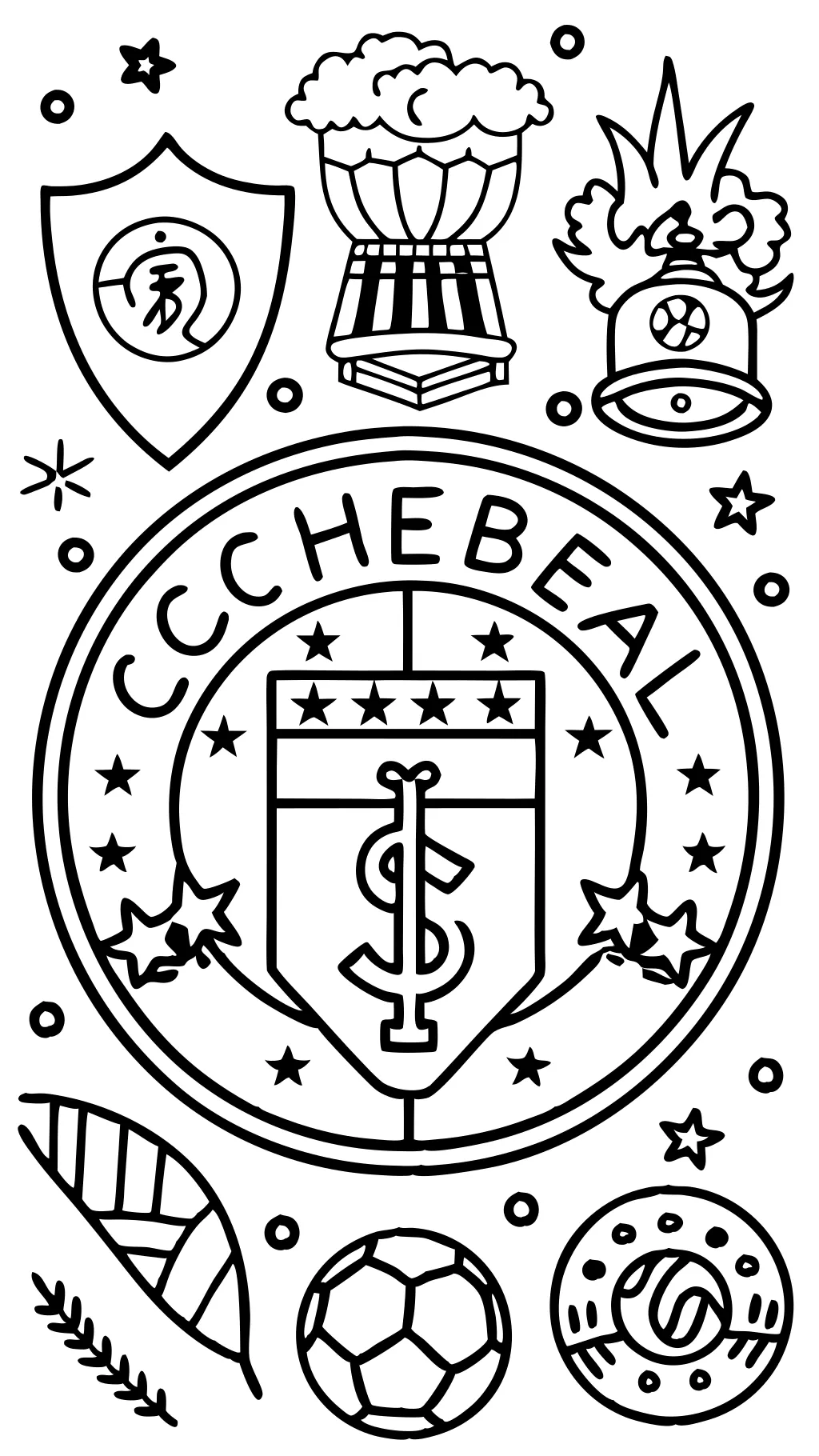 chelsea coloring pages